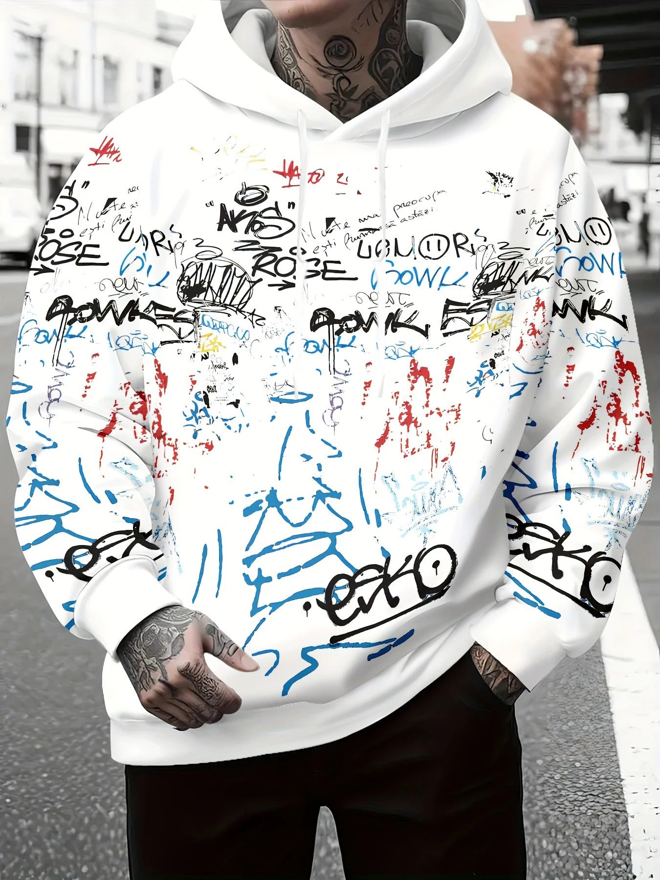 Graffiti Streetwear Hoodie